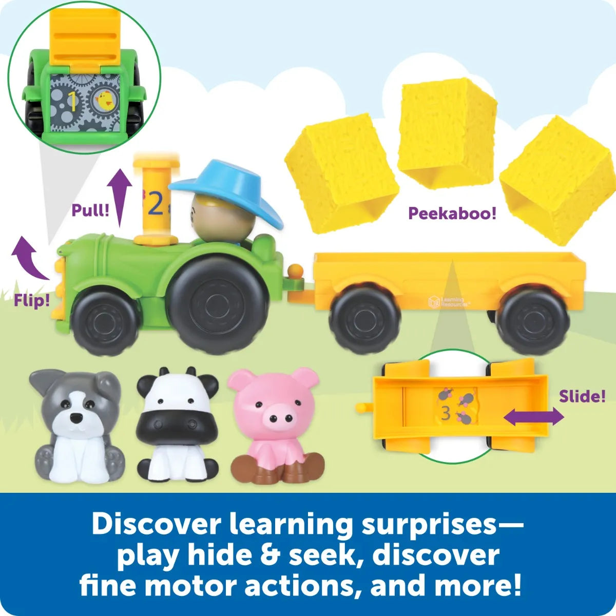 Peeksville Haul & Seek Tractor