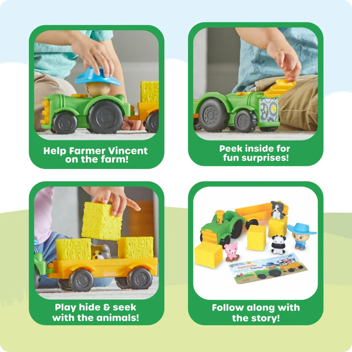 Peeksville Haul & Seek Tractor