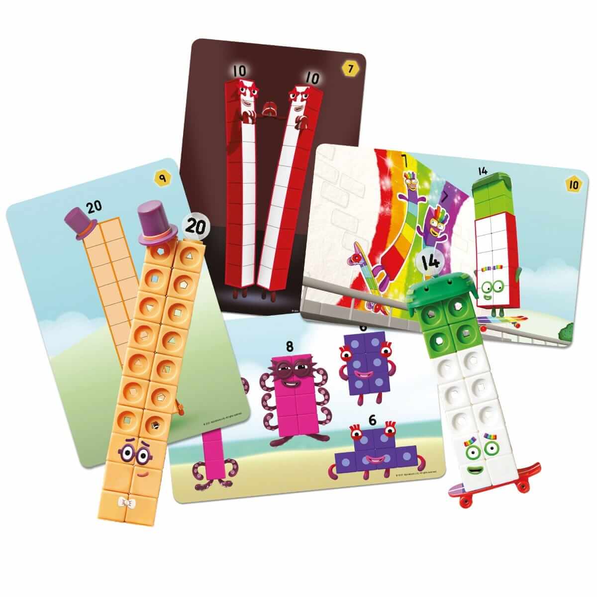 MathLink® Cubes Numberblocks 11-20 Activity Set