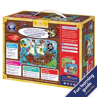 Pirate Ship 100 Piece Jigsaw Puzzle Orchard Toys