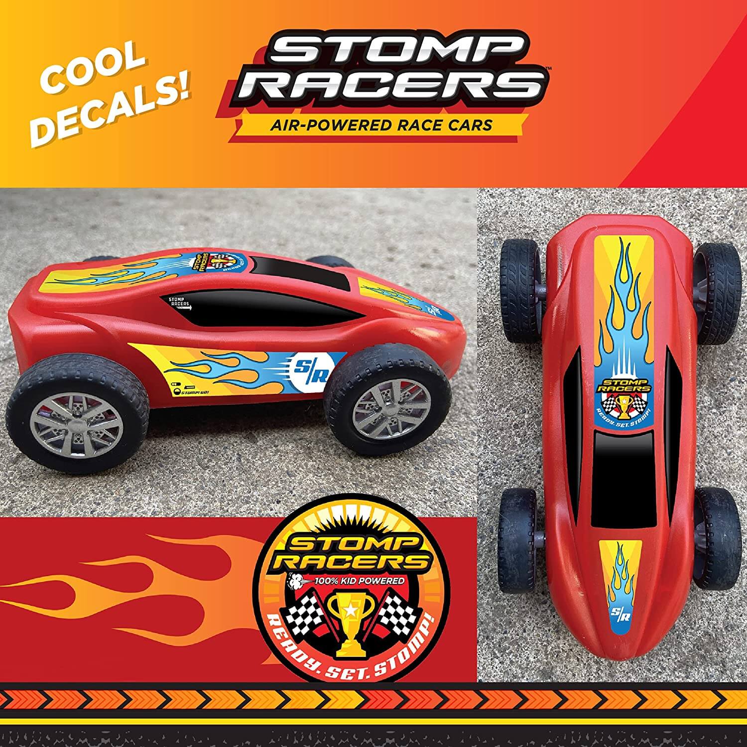 Stomp Rocket Racers Dueling