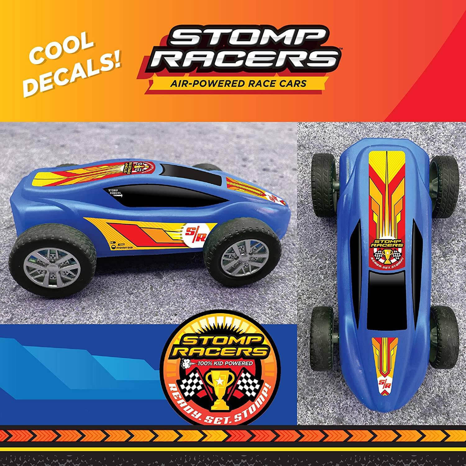 Stomp Rocket Racers Dueling