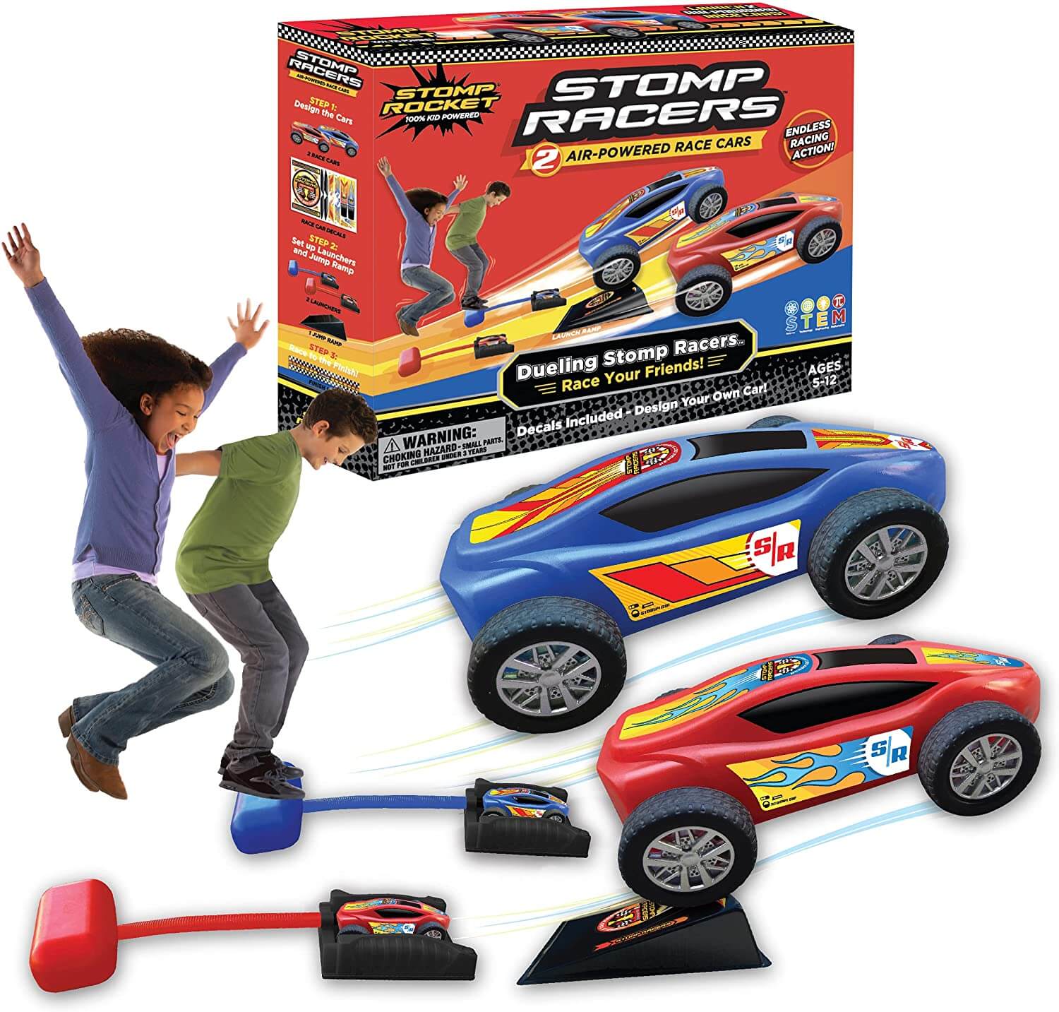 Stomp Rocket Racers Dueling