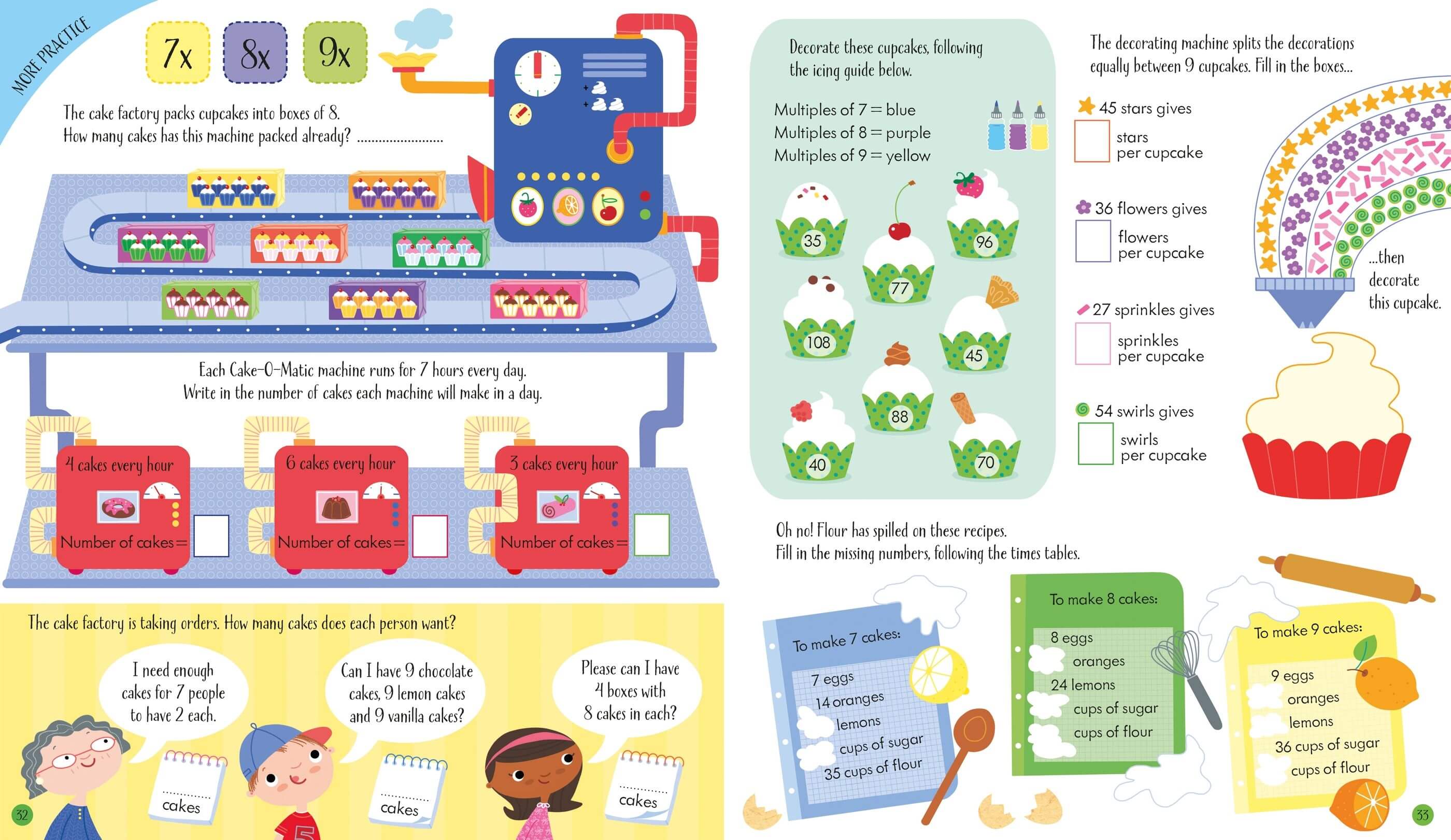 Times Tables Activity Book