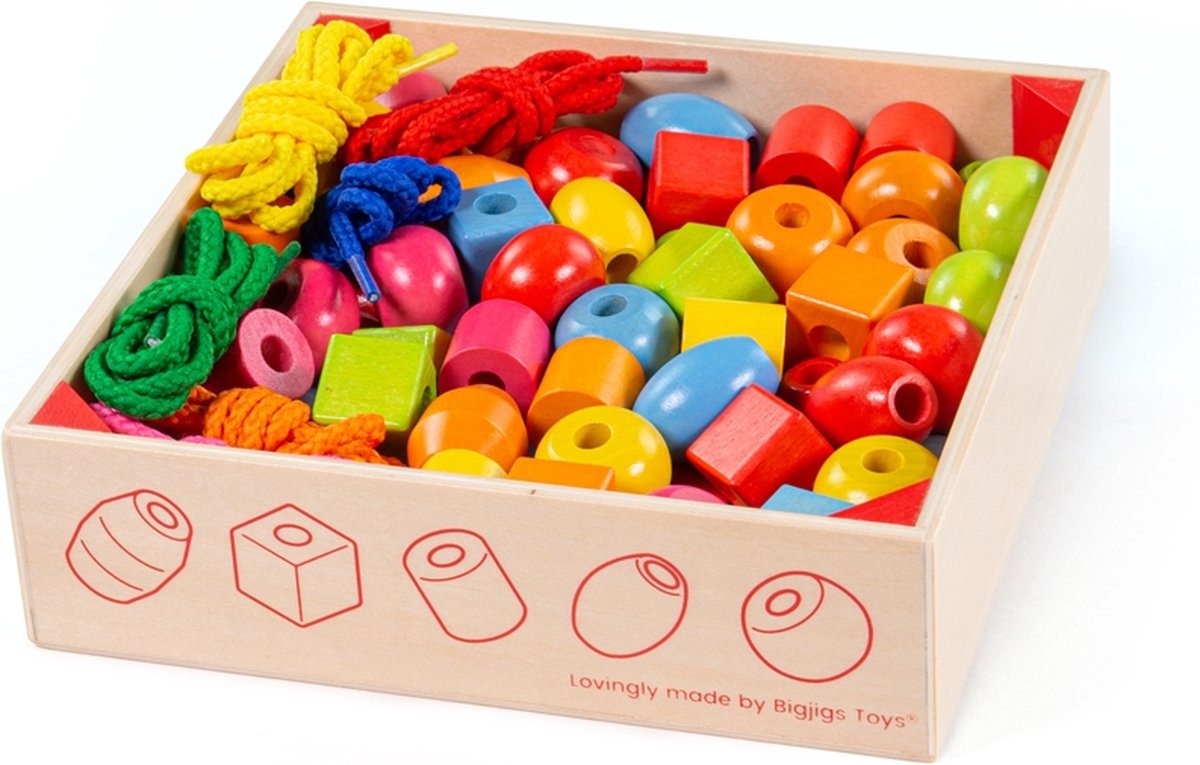 Lacing Beads - Bigjigs