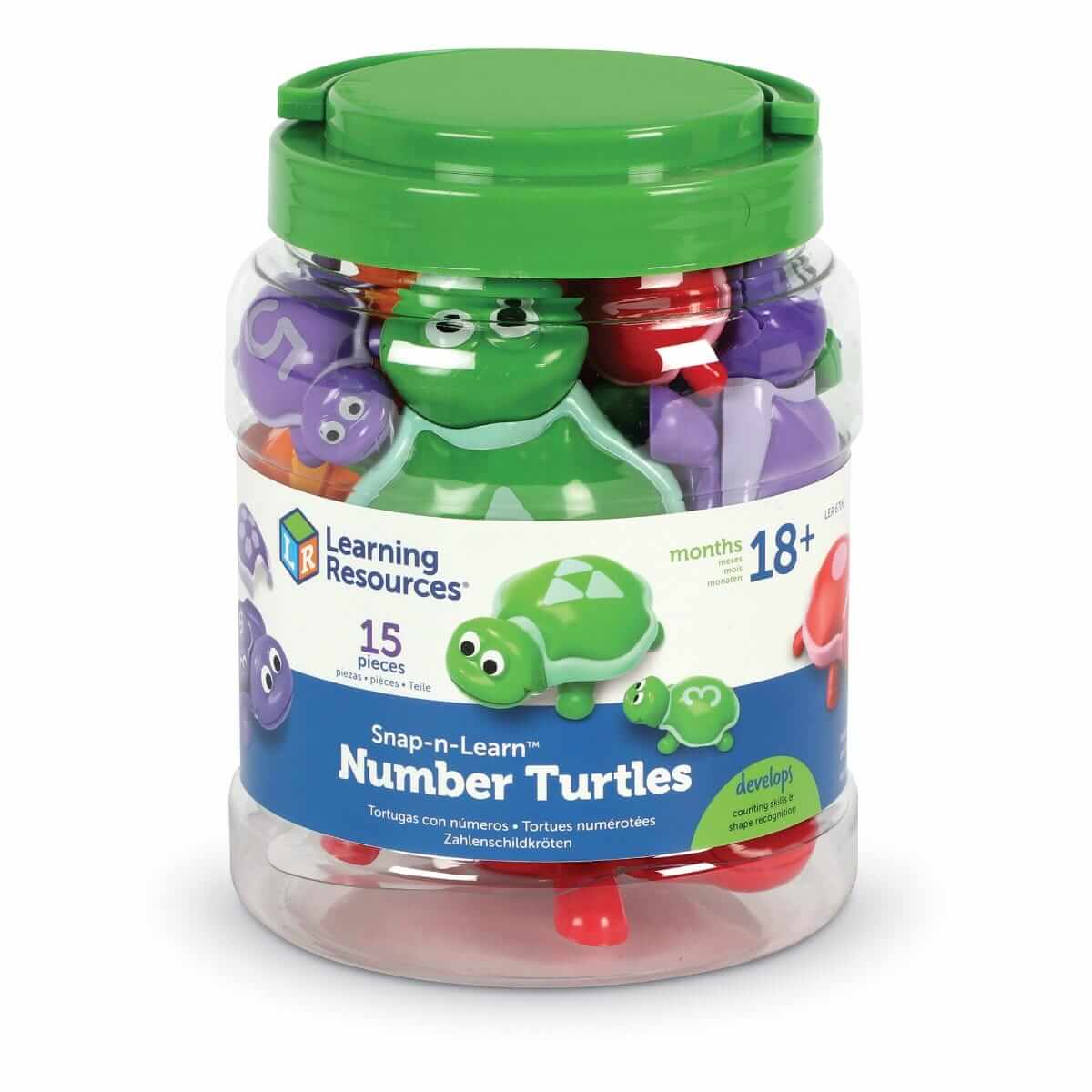 Snap-n-Learn Number Turtles