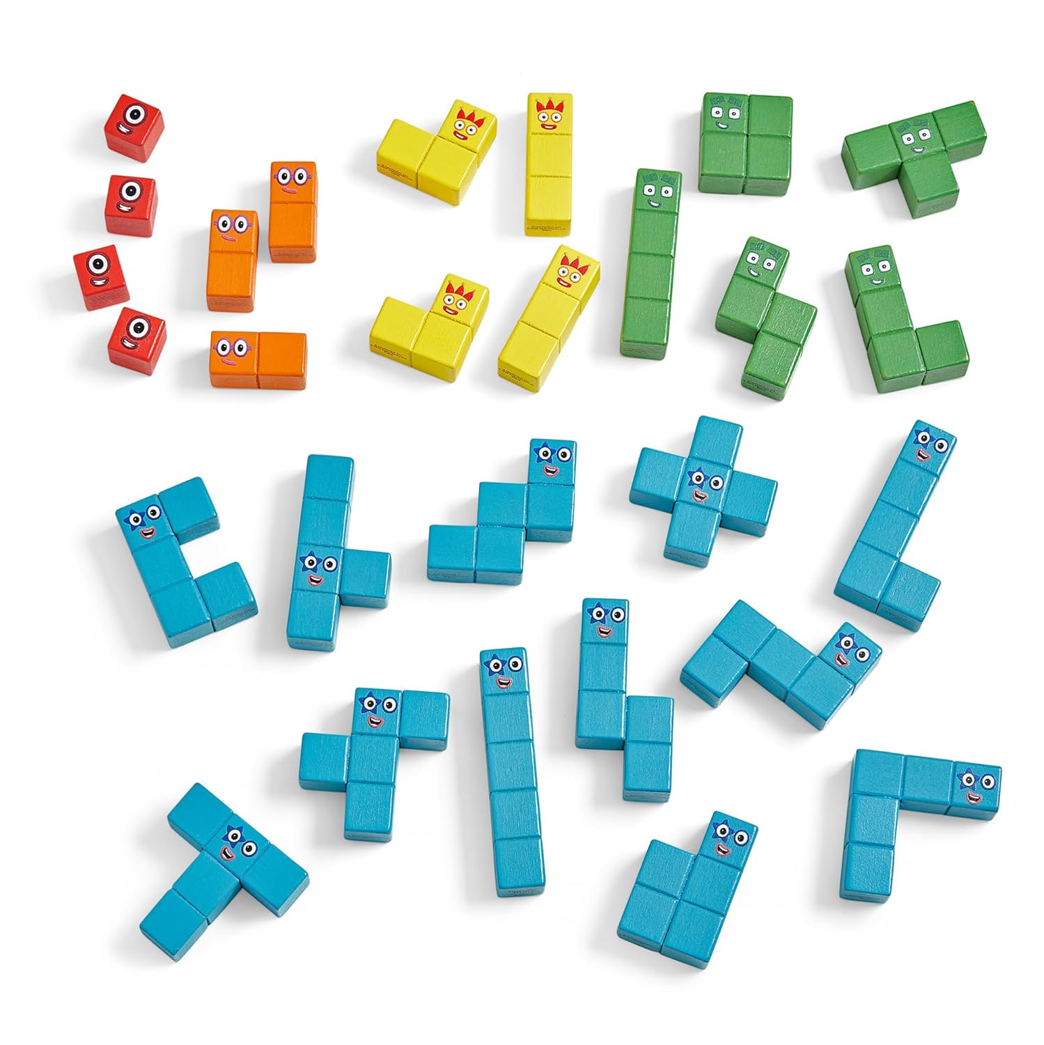Numberblocks Wooden Building Blocks Activity Set