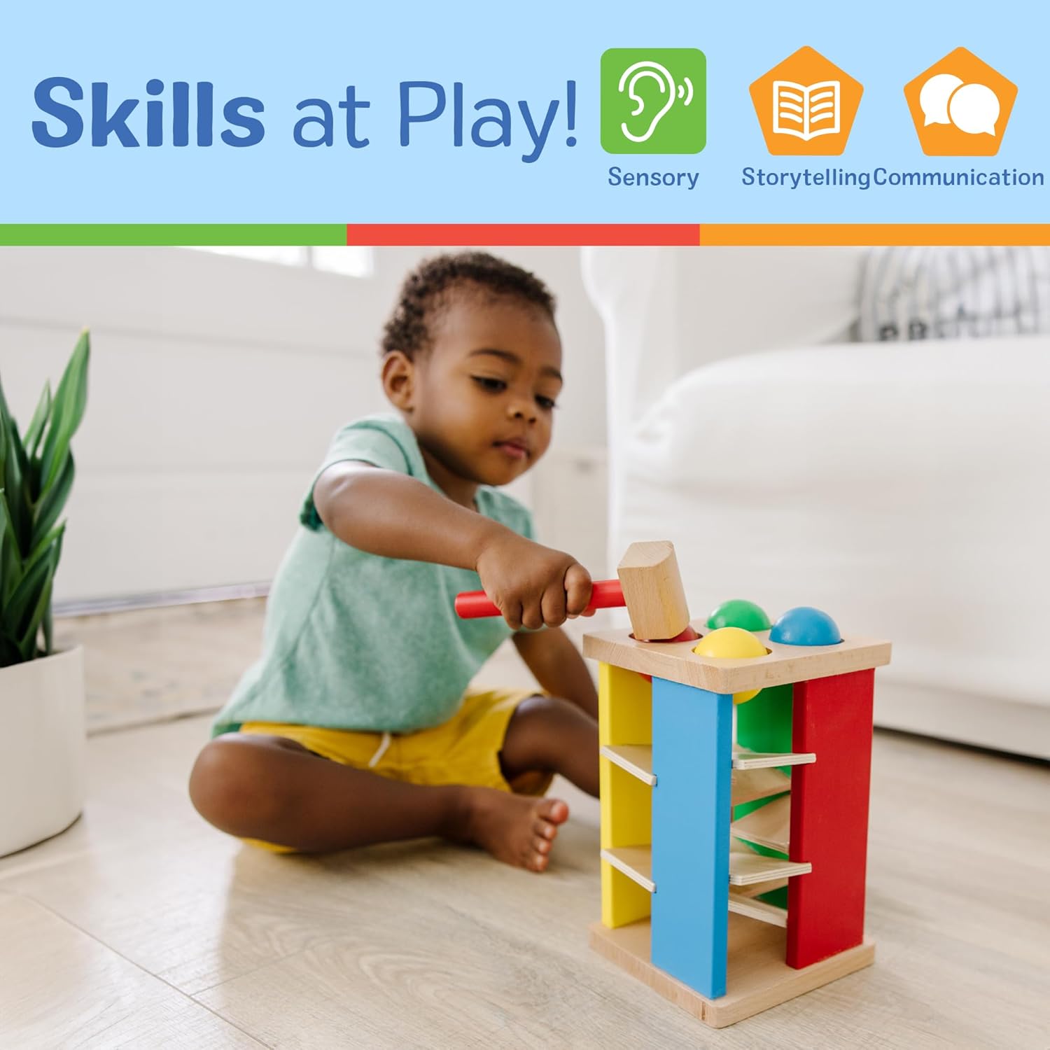 Melissa & Doug Pound and Roll Tower