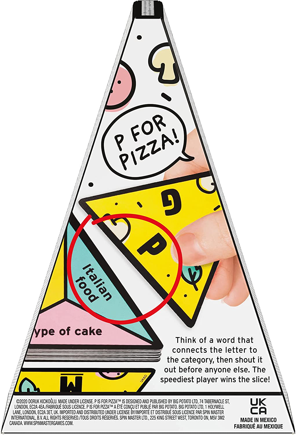 P For Pizza