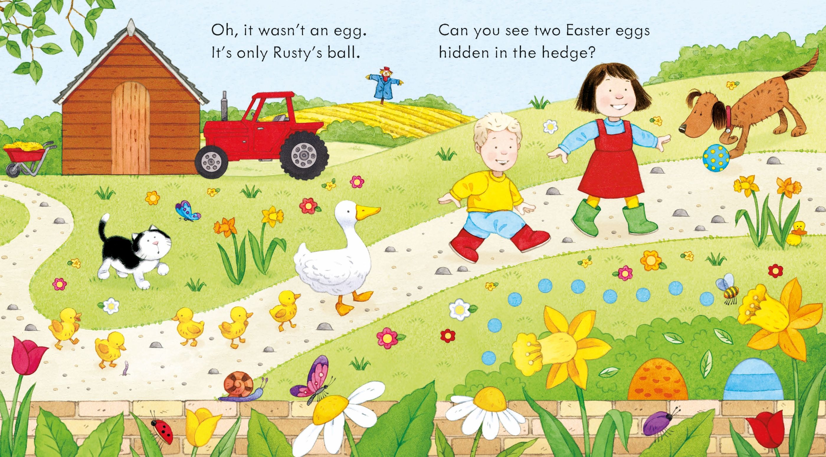 Poppy and Sam's Easter Egg Hunt