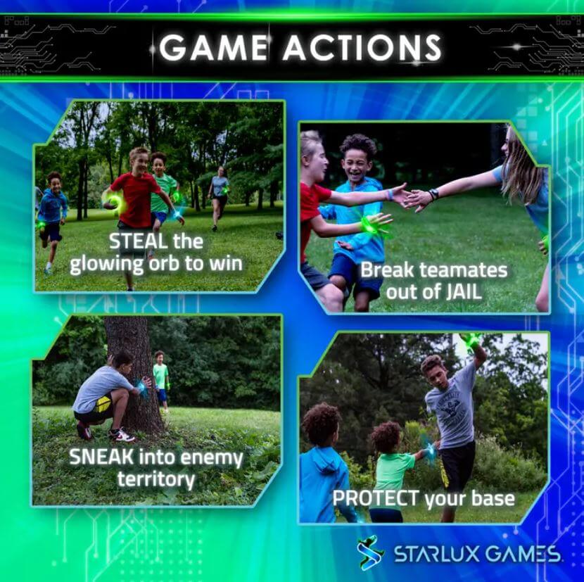 CAPTURE THE FLAG REDUX  A GLOW-IN-THE-DARK OUTDOOR GAME