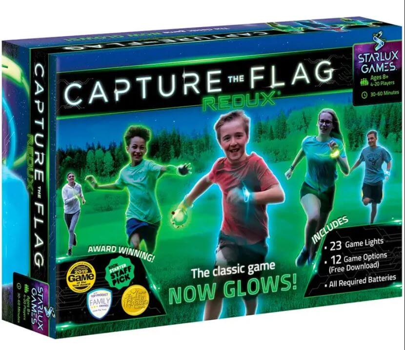 CAPTURE THE FLAG REDUX  A GLOW-IN-THE-DARK OUTDOOR GAME