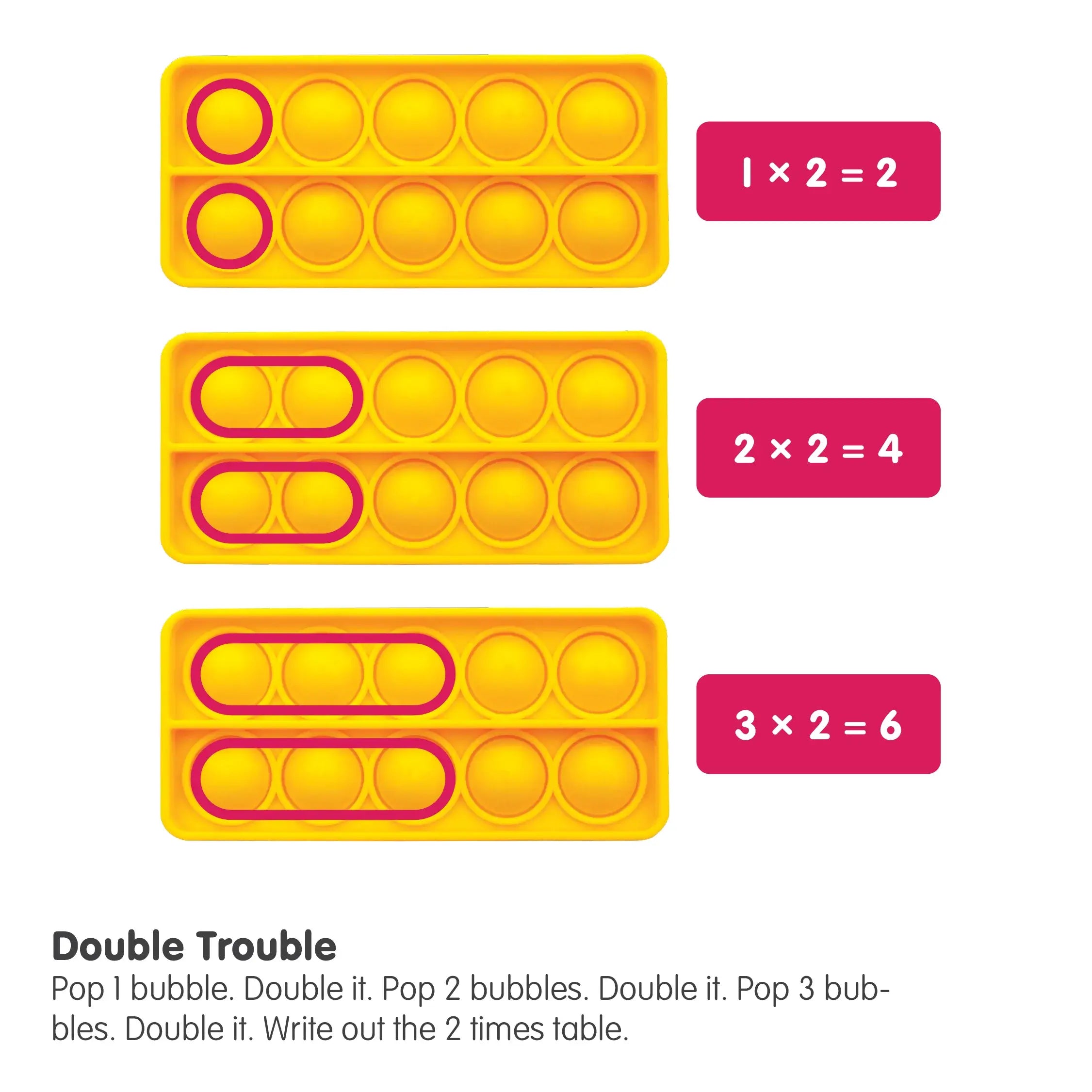 Junior Learning Ten Frames Bubble Boards