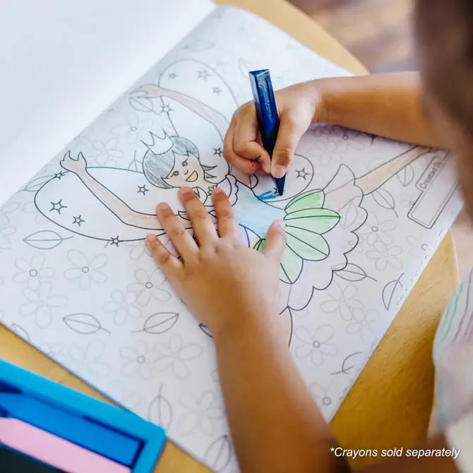 Jumbo Colouring Pad - Princess & Fairy