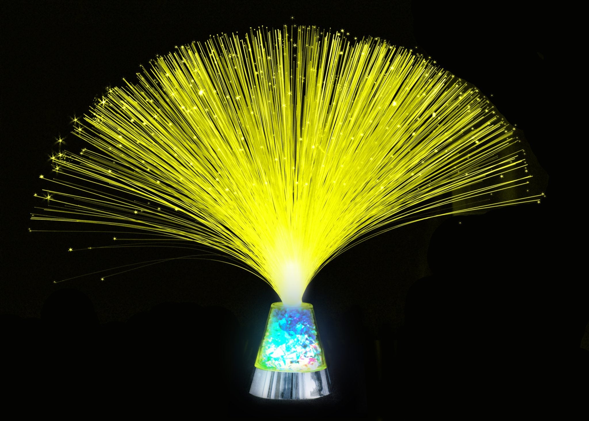 Fibre optic Ice Lamp