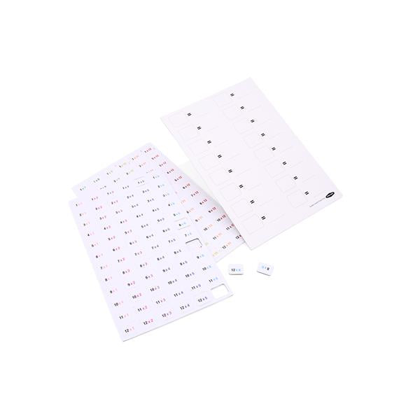 Clever Kidz Magnetic Time Tables Set
