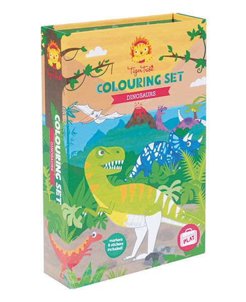 Colouring Set  Dinosaurs