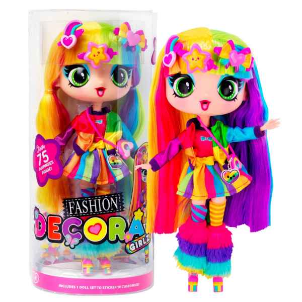 Decora Girlz Sticker n Style 11? Collectable Fashion Doll  Decora