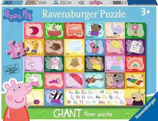 Children?s Puzzle Peppa Pig Alphabet Giant Floor Puzzle - 30 Pieces Puzzle
