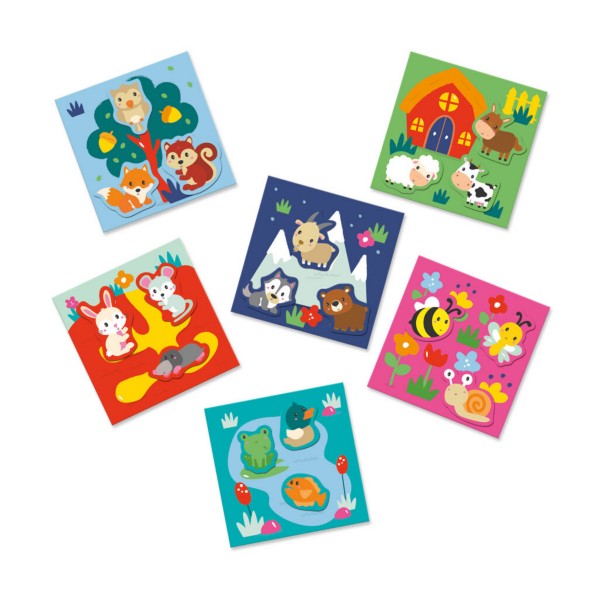 My First  Dough Activity Cards Animals