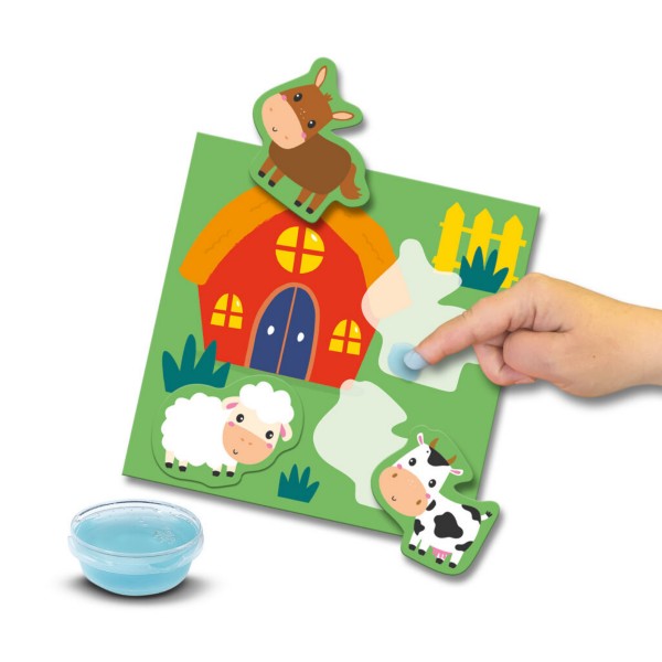 My First  Dough Activity Cards Animals