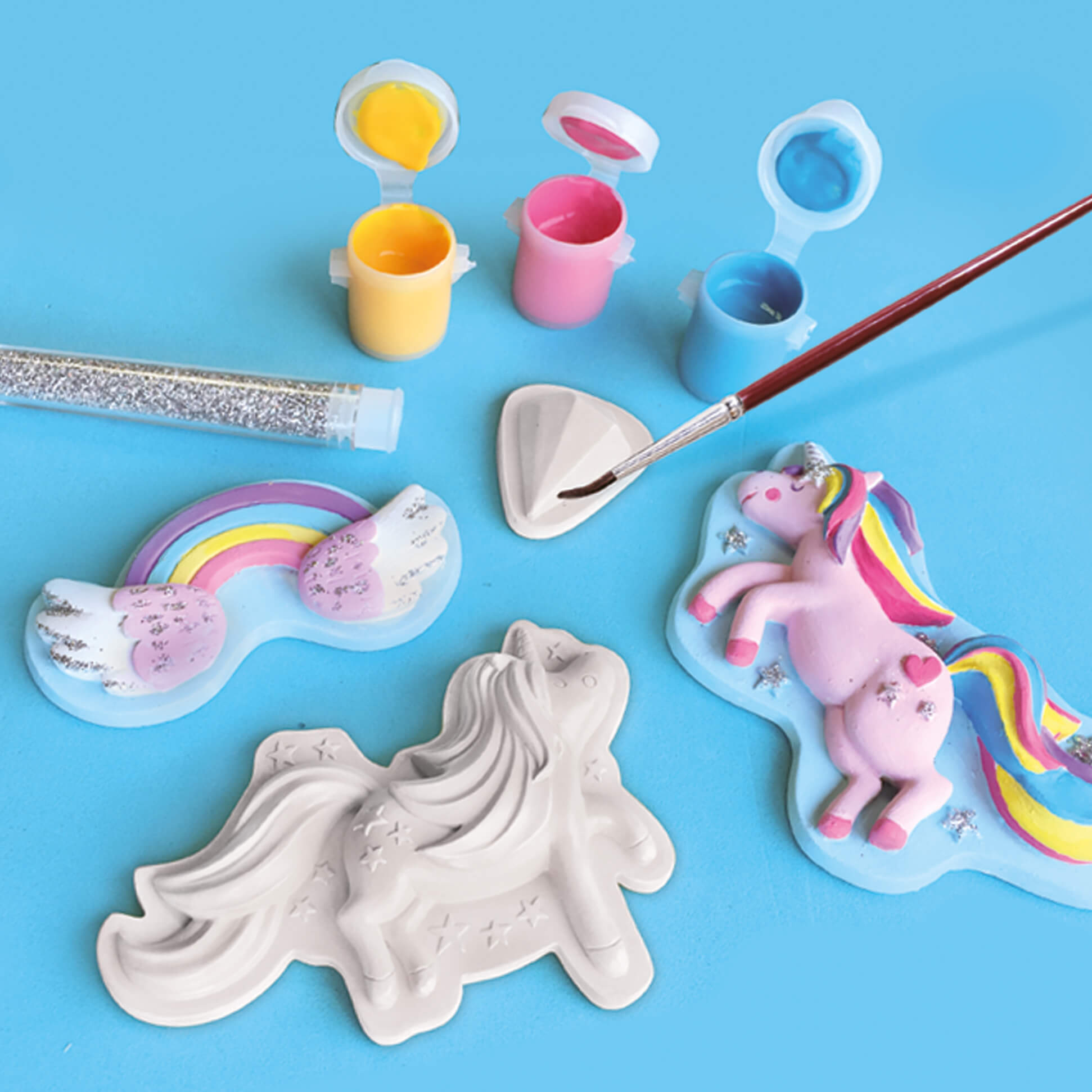 Casting and painting Set  Unicorns