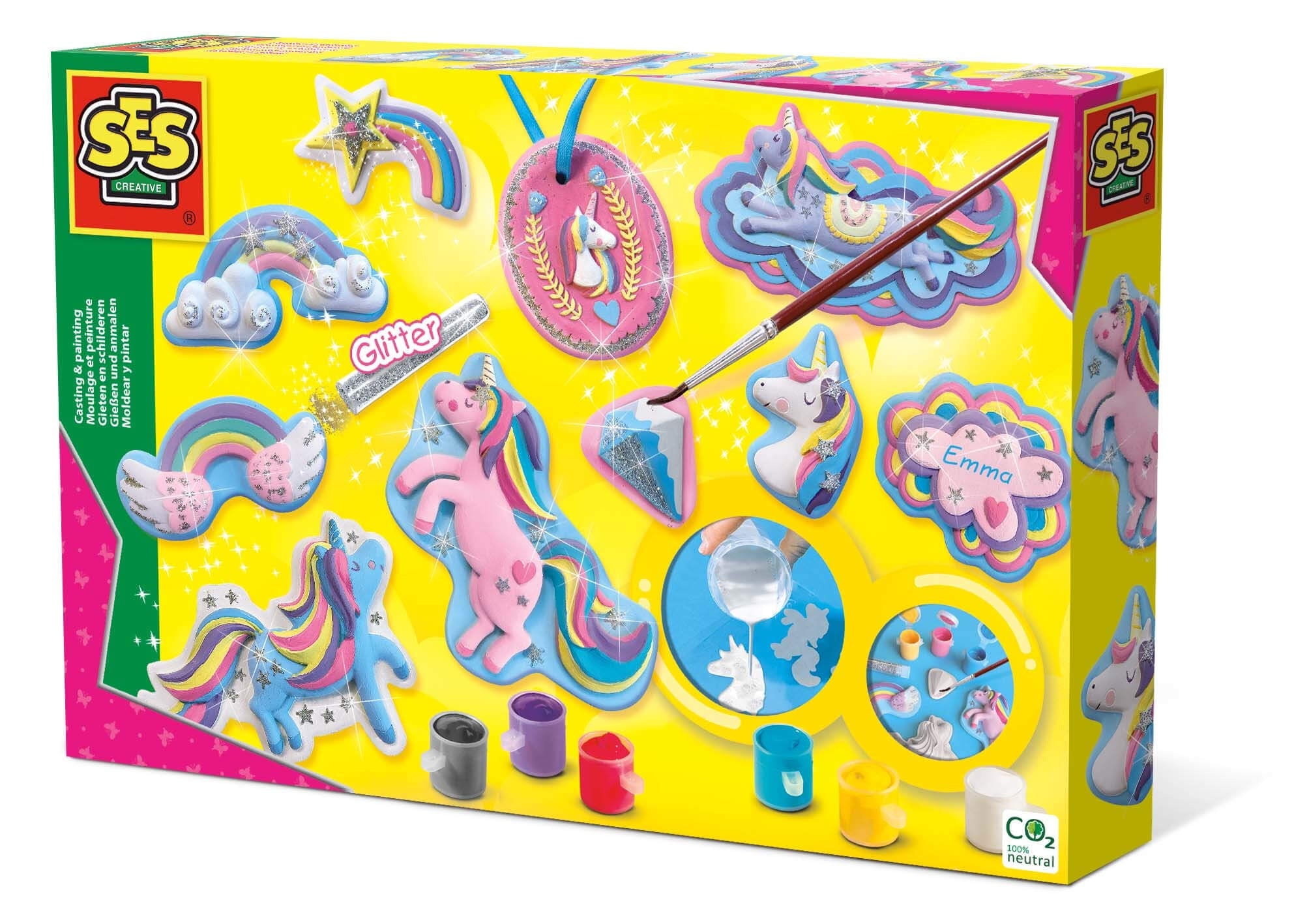 Casting and painting Set  Unicorns