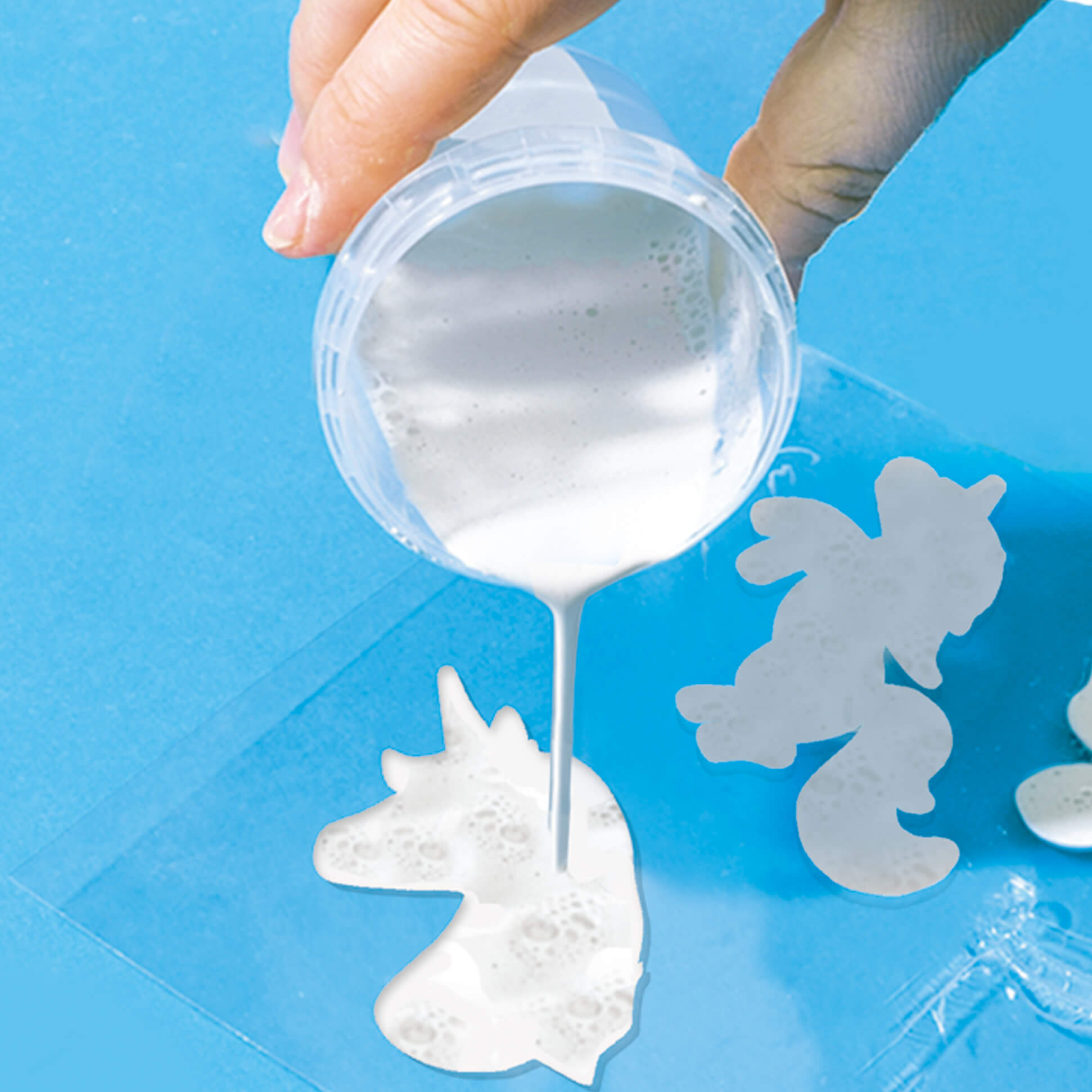 Casting and painting Set  Unicorns
