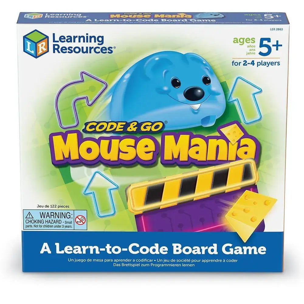 Code  & Go?  Robot Mouse Mania Board Game