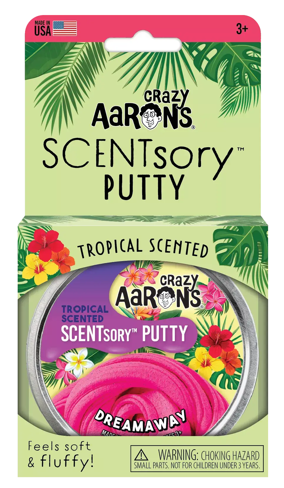 Crazy Aarons Tropical Scentsory Dreamaway Thinking Putty