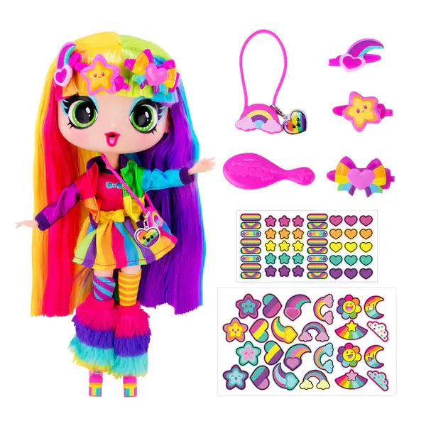 Decora Girlz Sticker n Style 11? Collectable Fashion Doll  Decora