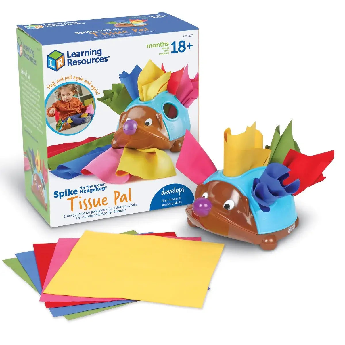 Spike The Fine Motor Hedgehog® Tissue Pal_x005F_x0099_