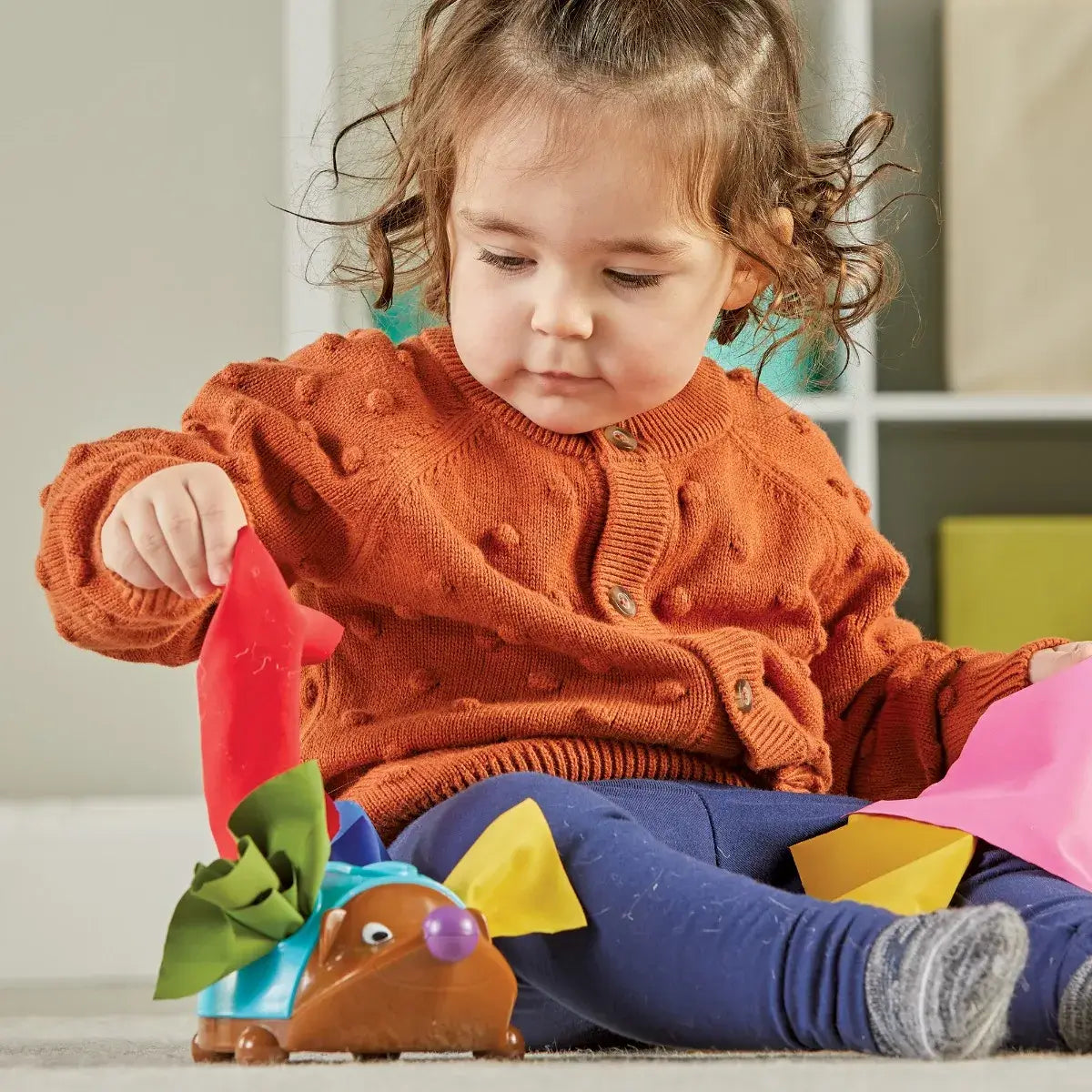 Spike The Fine Motor Hedgehog® Tissue Pal_x005F_x0099_